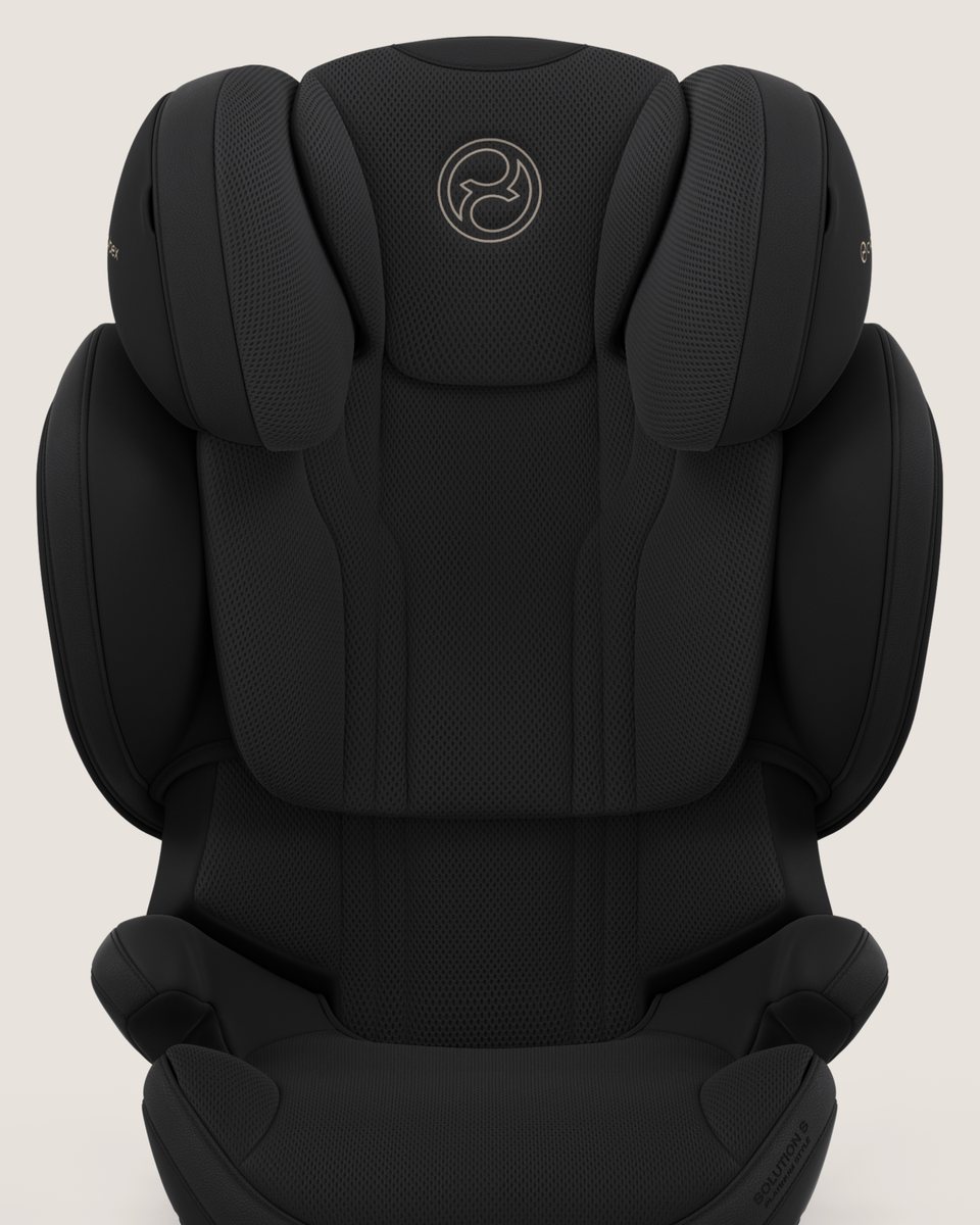 Solution S Style i Sepia Black sett forfra, med tofarget skinnlook og 3D-mesh