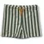 Liewood Otto swim pants - stripe: garden green/sandy