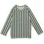 Liewood Noah swim tee - stripe: garden green/sandy