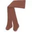 Konges Sløjd pointelle stockings - fig brown