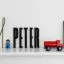 DESIGN LETTERS wooden letters - black