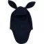 HUTTEliHUT BUNBUN E-hut cotton fleece rabbit ears – navy