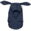 HUTTEliHUT BABYBUN E-hut cotton w/rabbit ears - navy