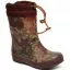 Bisgaard thermo rubber boots - flowers bordeaux