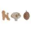 Konges Sløjd 3pk hair clips – poodle, clam, lemon