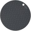 OYOY placemat 2pk – dark grey/dot