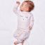 Livly sleeping cutie 2 piece set - pink/grey