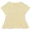 Konges Sløjd cypres frill tee - lemon icing