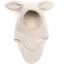 HUTTEliHUT BUNBUN E-hut wool fleece rabbit ears - camel