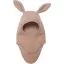 HUTTEliHUT BUNBUN E-hut wool fleece rabbit ears - dusty rose