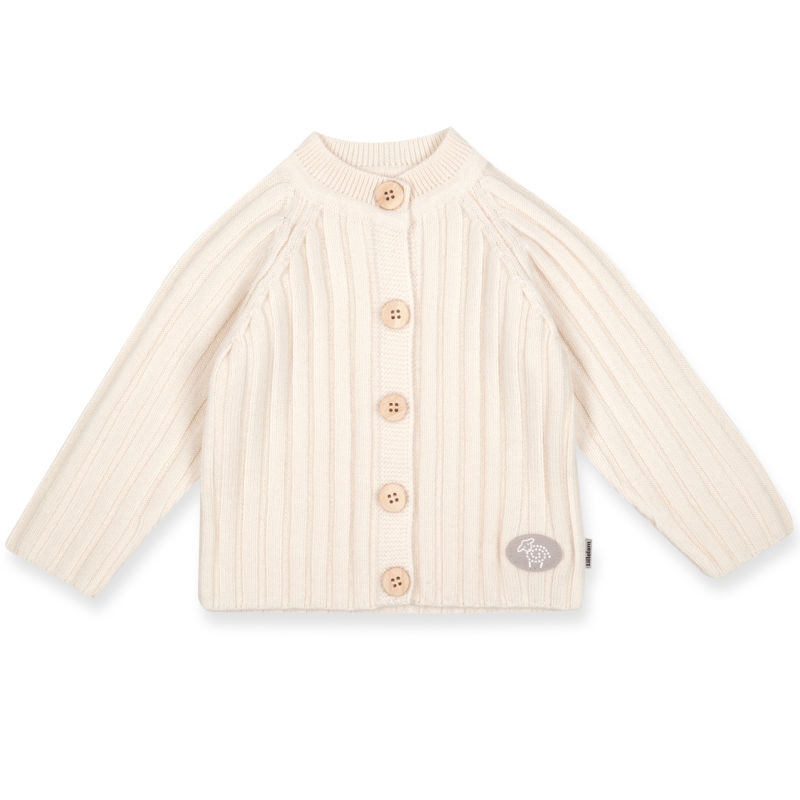 Lillelam_Jakke Baby Natur_kremhvit (1)