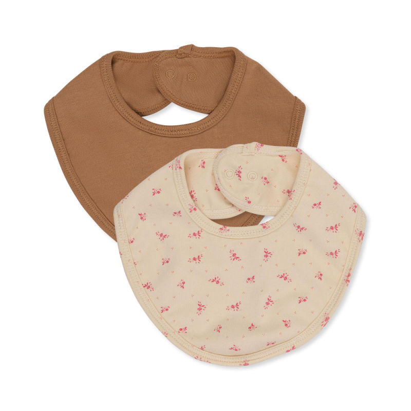 KS3572 - BASIC 2 PACK BIB - FUCHSIA- TOBACCO - Extra 0