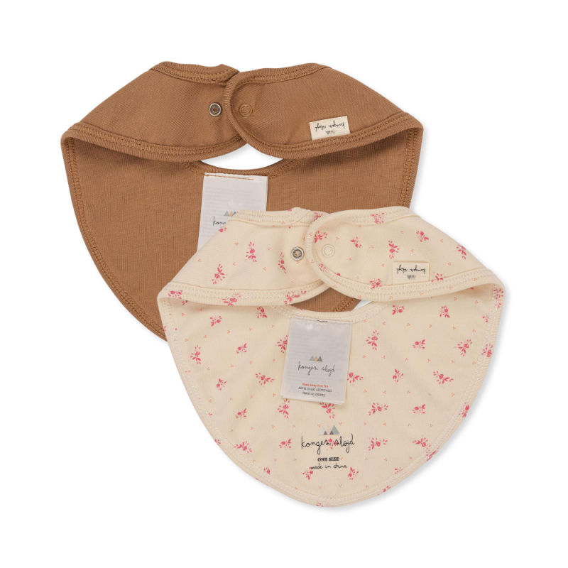 KS3572 - BASIC 2 PACK BIB - FUCHSIA- TOBACCO - Extra 1