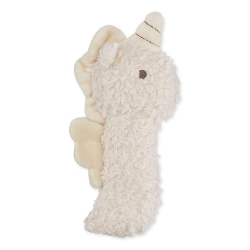 KS3605 - TEDDY UNICORN RATTLE - BEIGE - Main