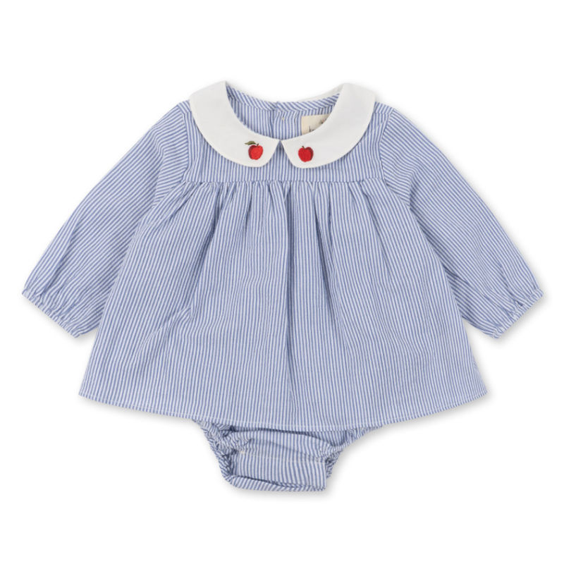 KS3653 - FRENCH COLLAR ROMPER - TRUE STRIPE - Extra 0