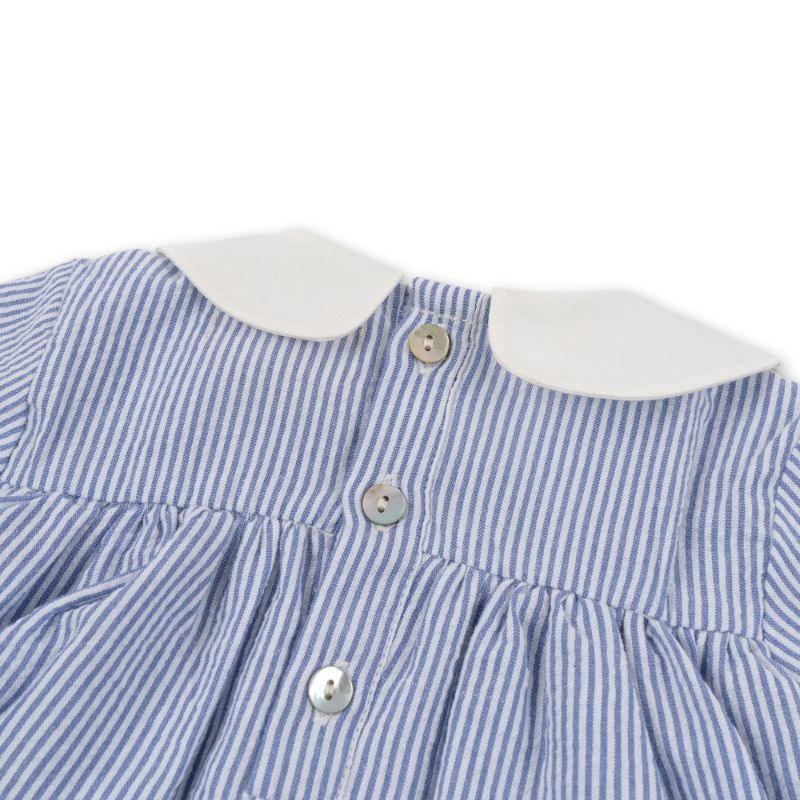 KS3653 - FRENCH COLLAR ROMPER - TRUE STRIPE - Extra 4