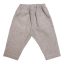 HUTTEliHUT BUX pants linen mini stripes - navy