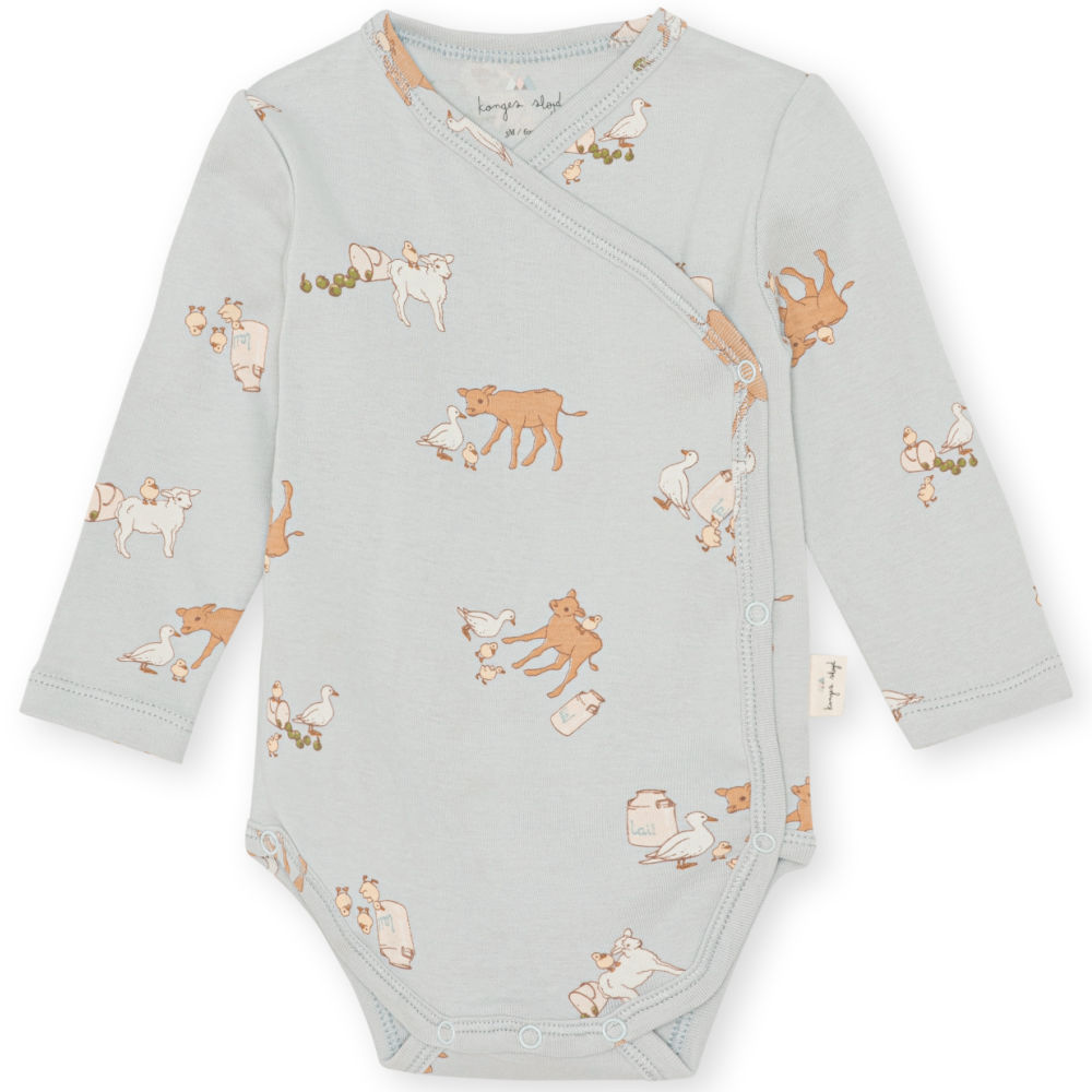 KS3806 - CLASSIC LS NEWBORN BODY GOTS - FARM BLUE - Extra 0 (1)