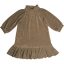 HUTTEliHUT NOVA dress velour - green olive
