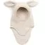 HUTTEliHUT BUNBUN balaclava wool fleece rabbit ears - camel