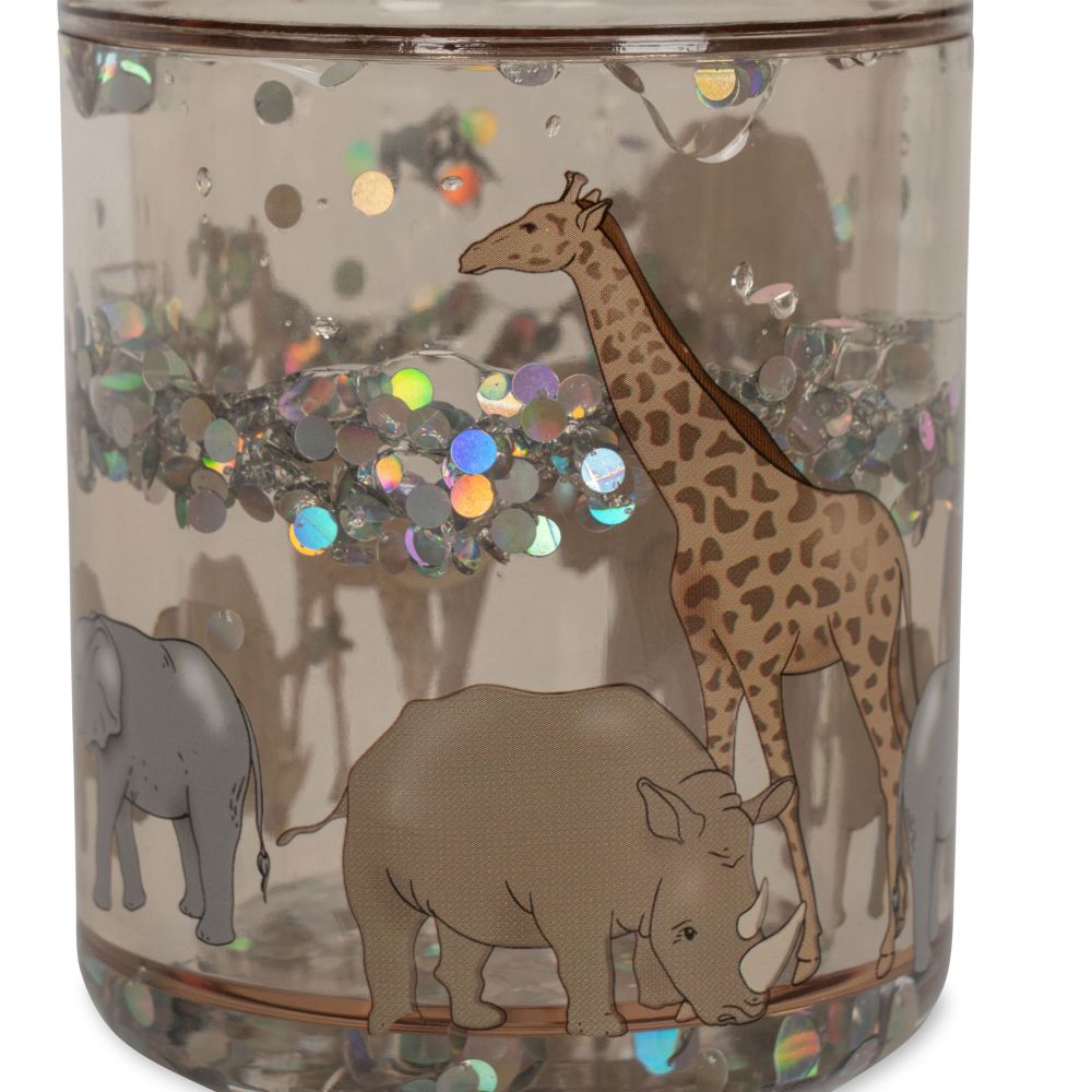 KS6303 - 2 PACK GLITTER CUPS - SAFARI - Extra 3
