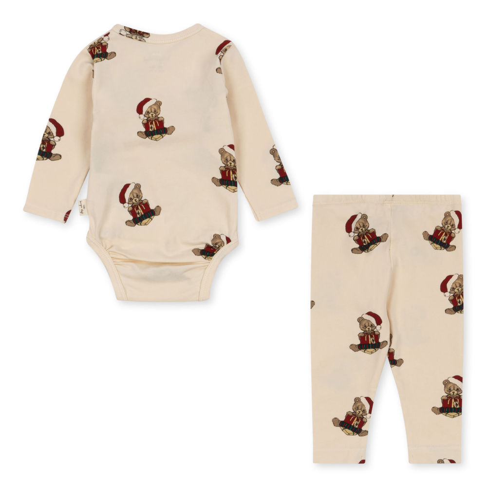 KS6337 - BASIC NEWBORN SET GOTS - CHRISTMAS TEDDY - Extra 1