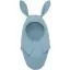 HUTTEliHUT balaclava cotton fleece with rabbit ears - citadel