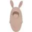 HUTTEliHUT balaclava wool fleece rabbit ears - mahogany rose