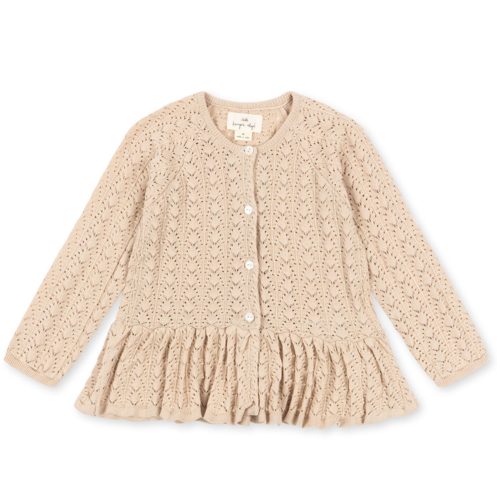 KS100221 - CYPRES KNIT CARDIGAN - LIGHT ROSE - Extra 0