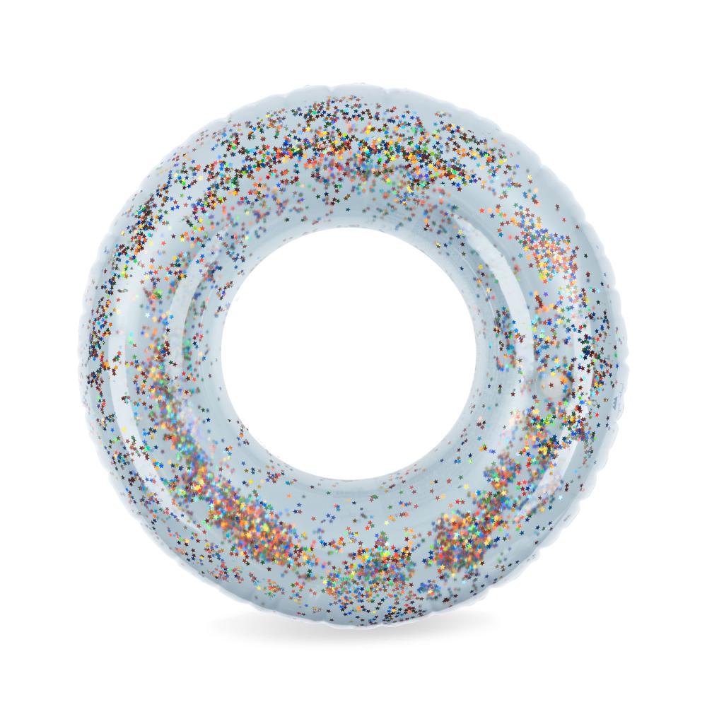 Konges Sløjd junior swim ring transparent - multi star transparent