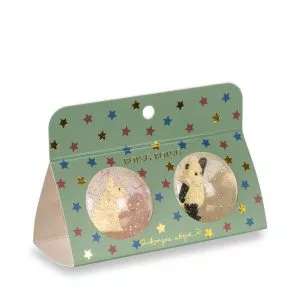 Alternative view of Konges Sløjd bouncing ball sets - bunny/panda