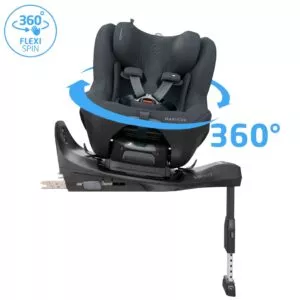Alternative view of Maxi-Cosi Pearl Slide Pro + FamilyFix Slide Pro base – babybilstolpakke Authentic Graphite