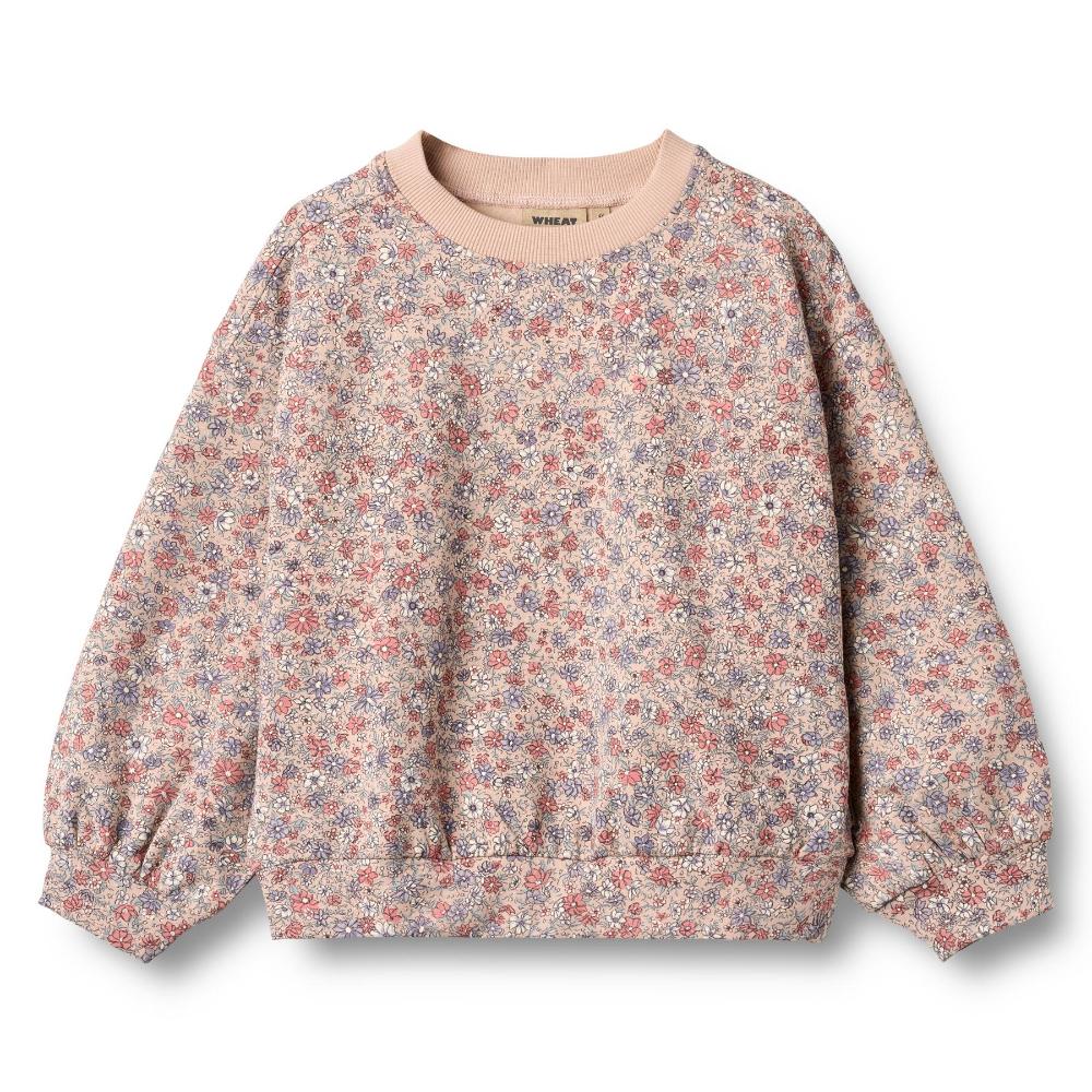 0371-625-GOTS - Sweatshirt L-S Lia - 2036 rose dust flowers - Main
