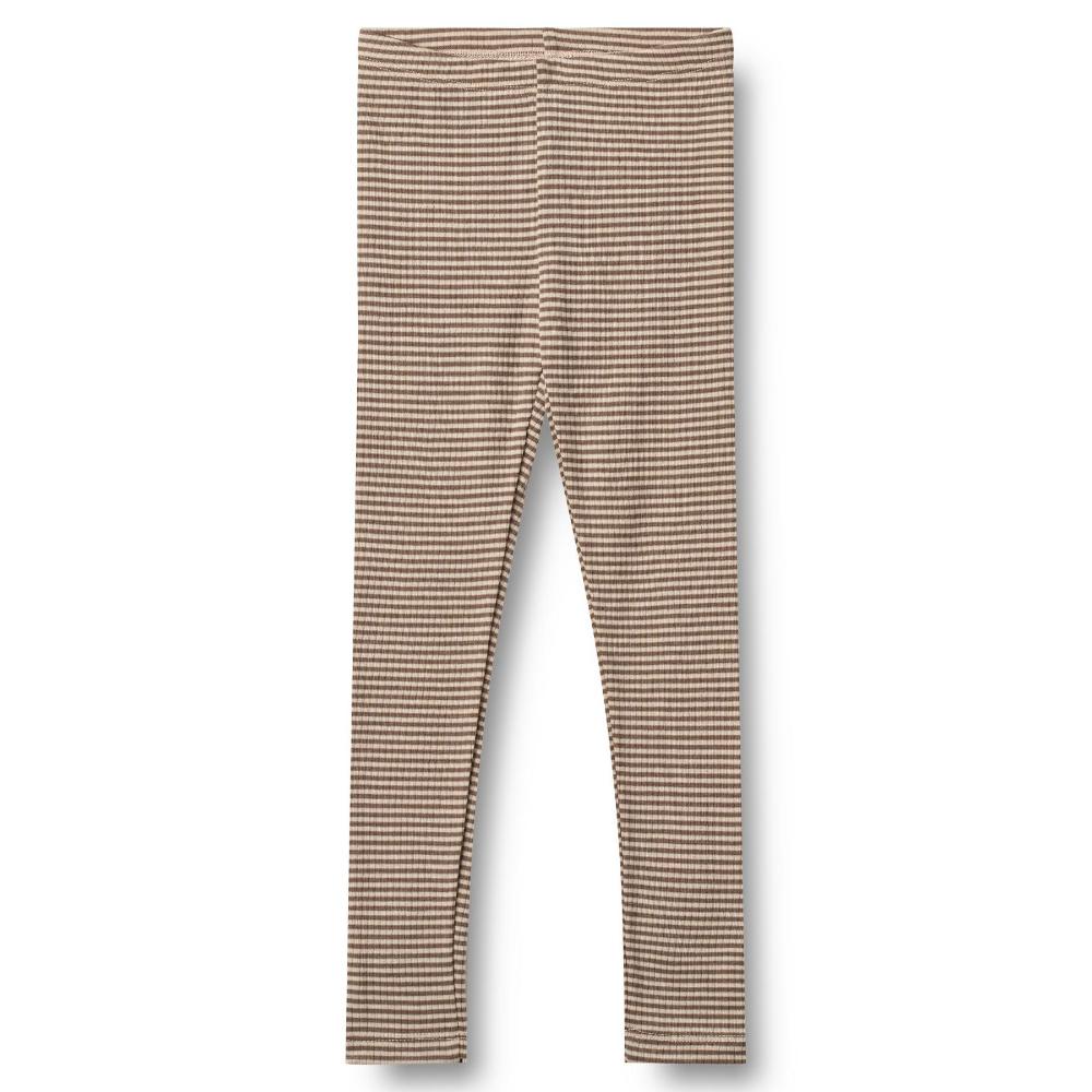 0850k-783 - Wool Leggings Agi - 9578 wood stripe - Main