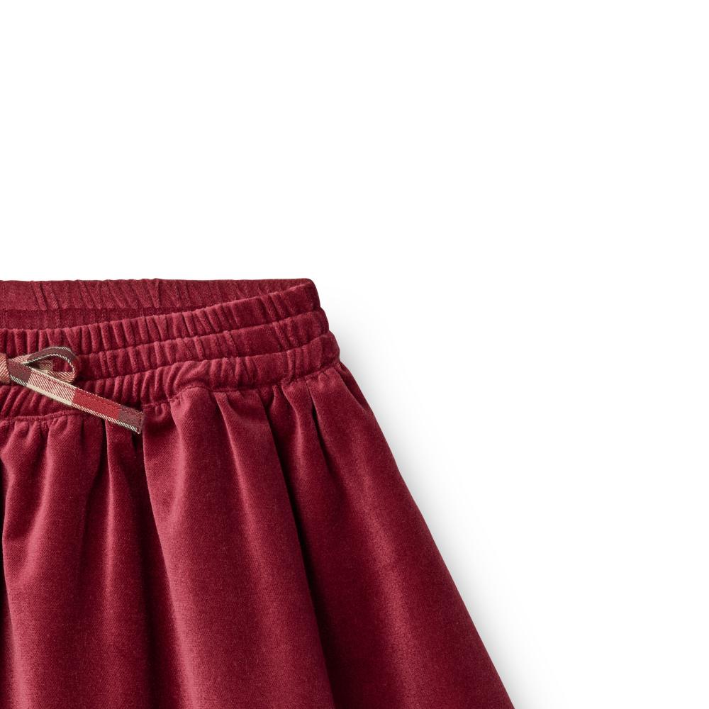 1169-335-GOTS - Skirt Savanna - 9590 ruby red - Extra 1