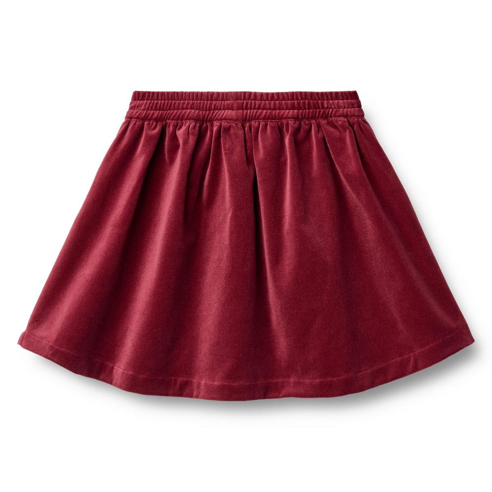 1169-335-GOTS - Skirt Savanna - 9590 ruby red - Main