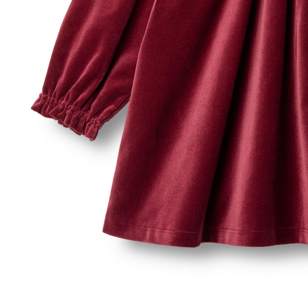 1365-335-GOTS - Dress L-S Elvira - 9590 ruby red - Extra 2