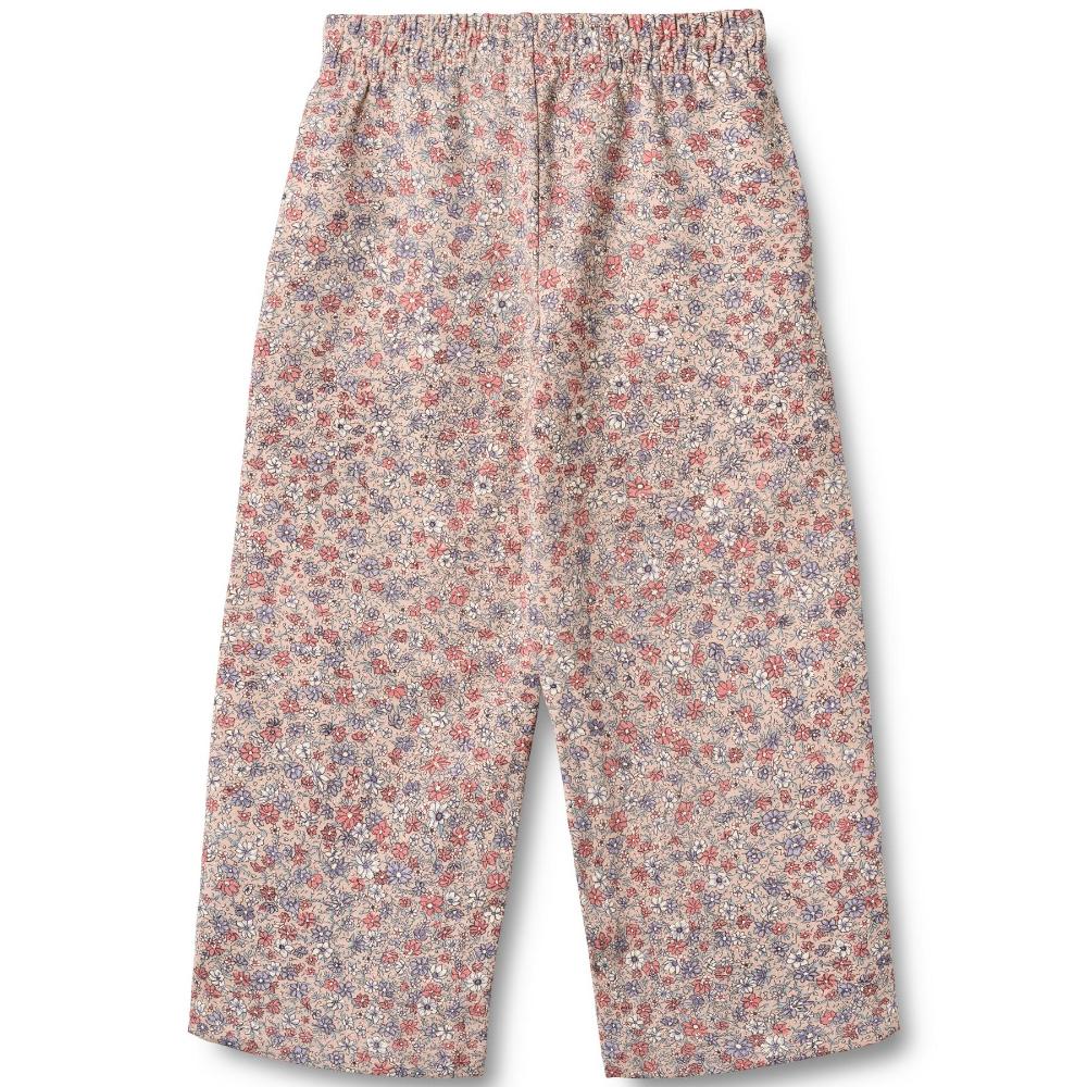2892-625-GOTS - Sweatpants Chevy - 2036 rose dust flowers - Extra 1