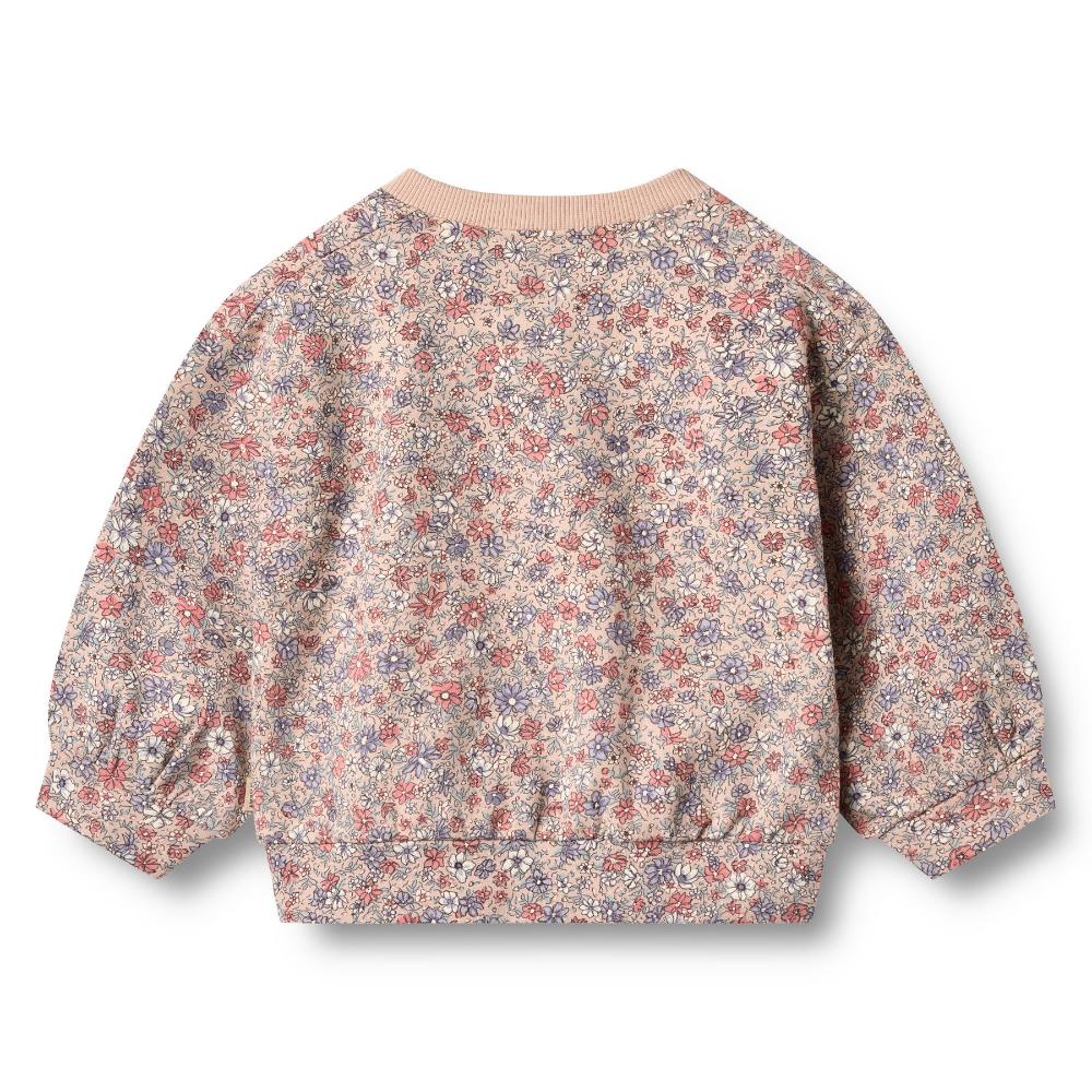 4371-625-GOTS - Sweatshirt L-S Lia - 2036 rose dust flowers - Extra 2