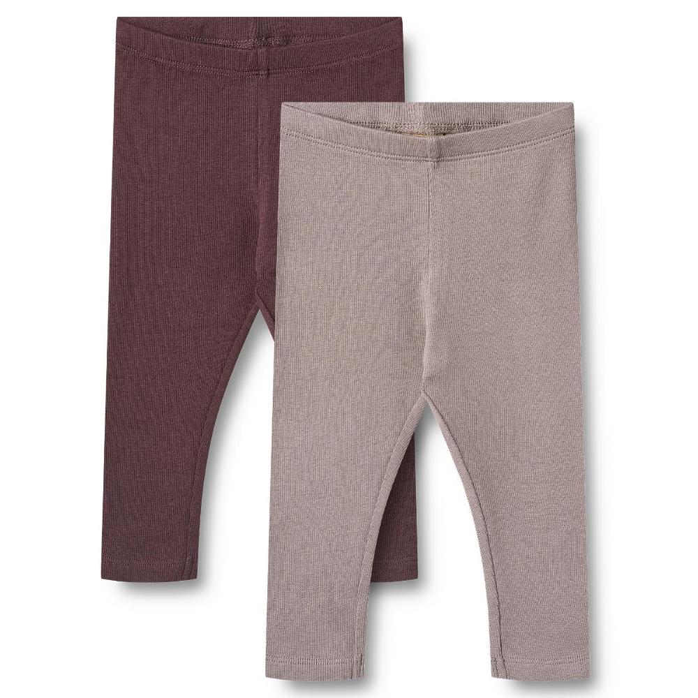 4858-007 - 2 Rib Leggings Maddy - 9581 purple fudge - Main
