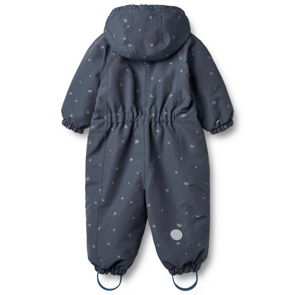 8001-941 GRS - Snowsuit Adi - 9534 greyblue letters - Extra 3