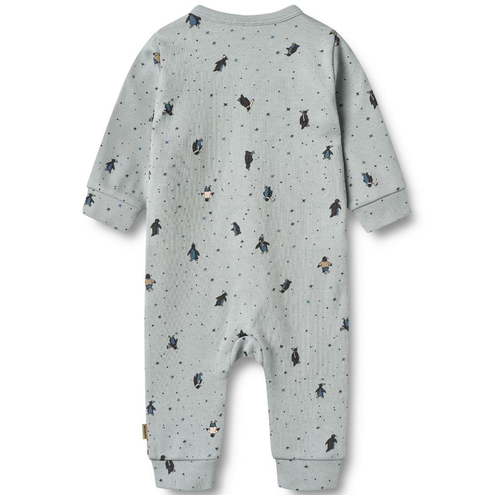 9319-192-GOTS - Jumpsuit Bendji - 9569 soft rain penguins - Extra 2