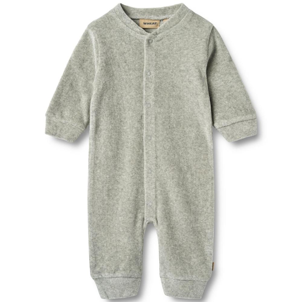 9330-685-GOTS - Jumpsuit L-S Avery - 0224 melange grey - Main