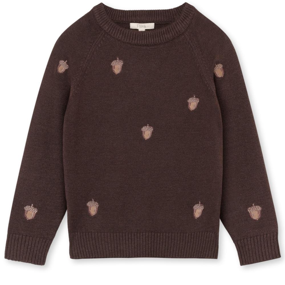 F1803 - BENNA ACORN PULLOVER - COFFEE BEAN - Main