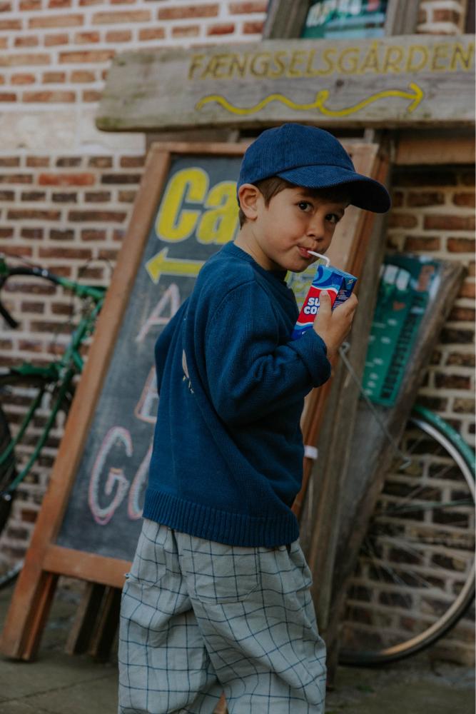 F1880 - MAHDI KNIT CARDIGAN - INSIGNIA BLUE - Extra 6