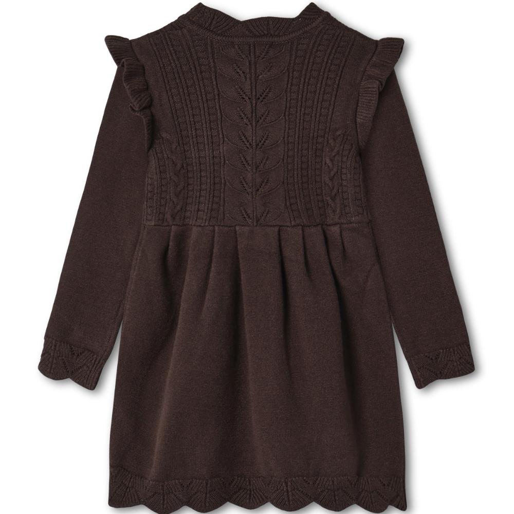 F1269 - ALILLY DRESS - COFFEE BEAN - Extra 1