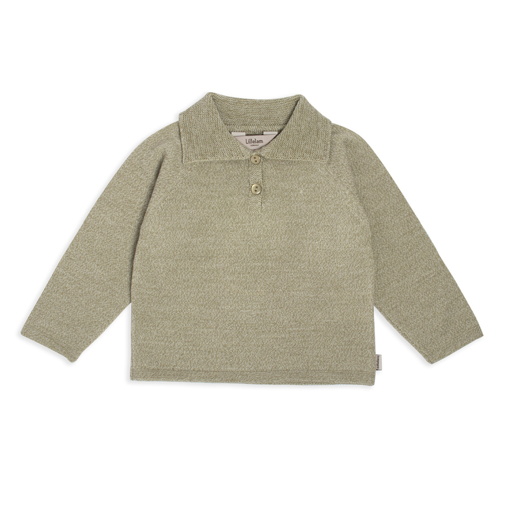 Jumper w collar_front_light moss (1)