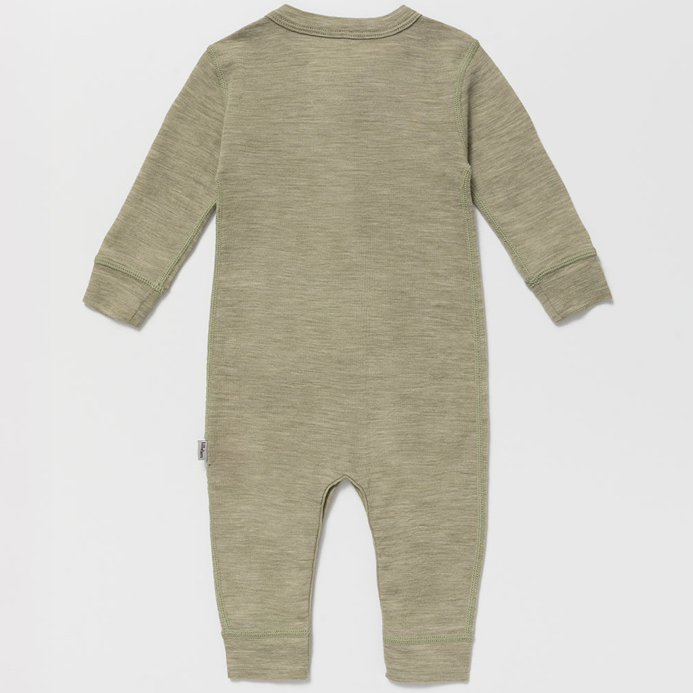 Wool pyjama_Light Moss_back (1)