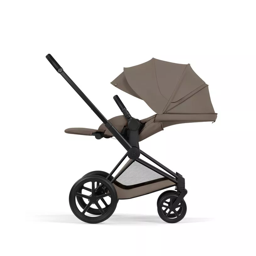 Cybex PRIAM 2026 Comfort Matt Black incl. Brettbar Liggedel Coconut Brown - Bilde 9