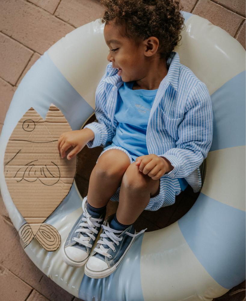 F1606 - CHA CHA SHORTS - MARINA STRIBED - Extra 1